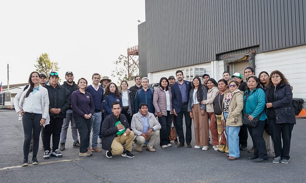 Visita a Lo Valledor de agricultores ariqueños