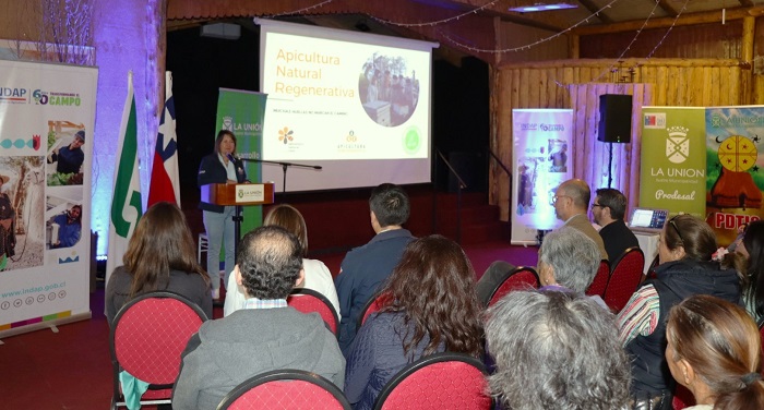 INDAP Los Ríos realizó exitoso seminario apícola en La Unión-Interior1