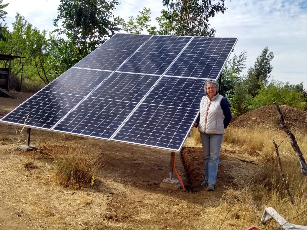 pequeña energía solar para cabañas